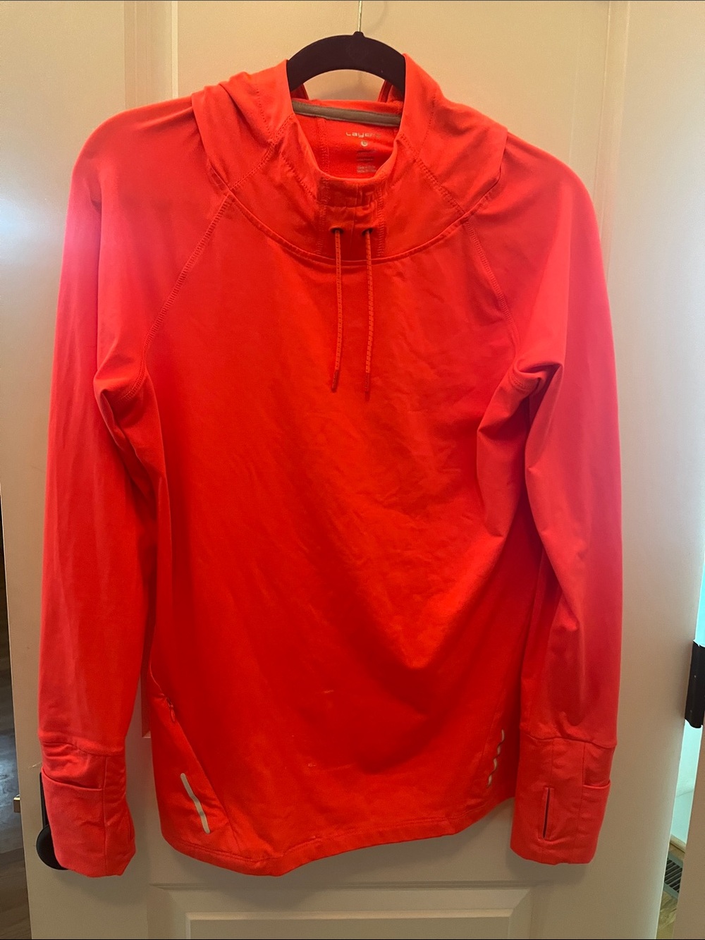 ❤️ 6 for 20 ❤️Layer 8 Bright Orange Athletic Jacket Top